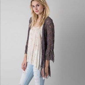 Gimmicks by BKE Lace Cardigan